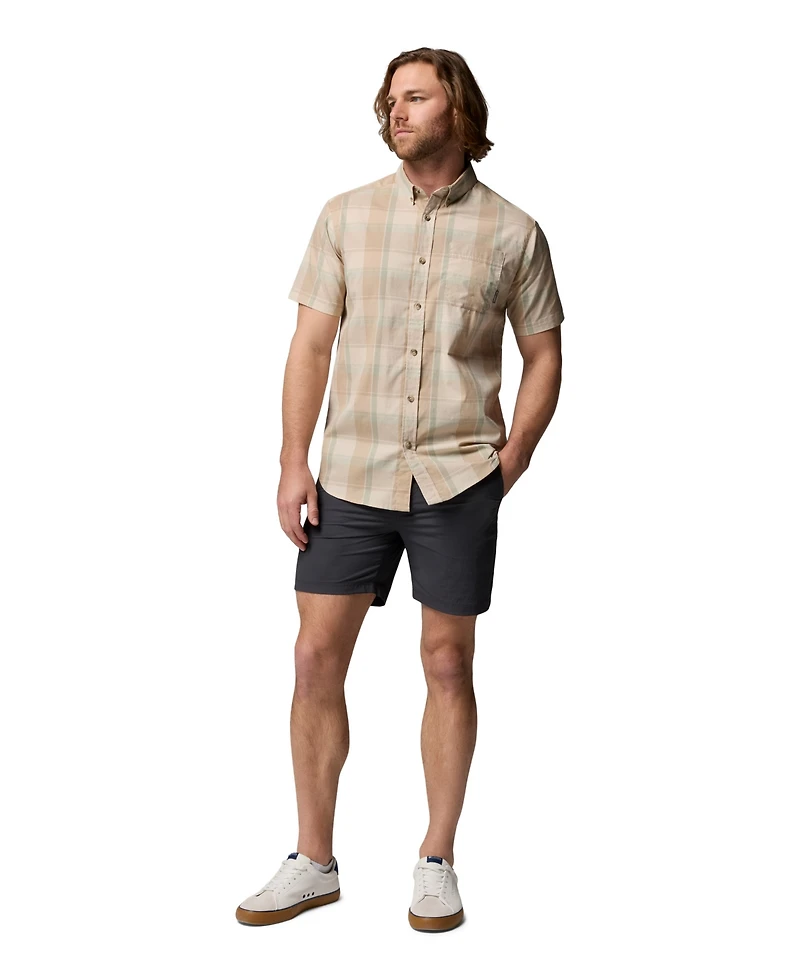 Columbia Men's Rapid Rivers Short Sleeve Plaid Shirt