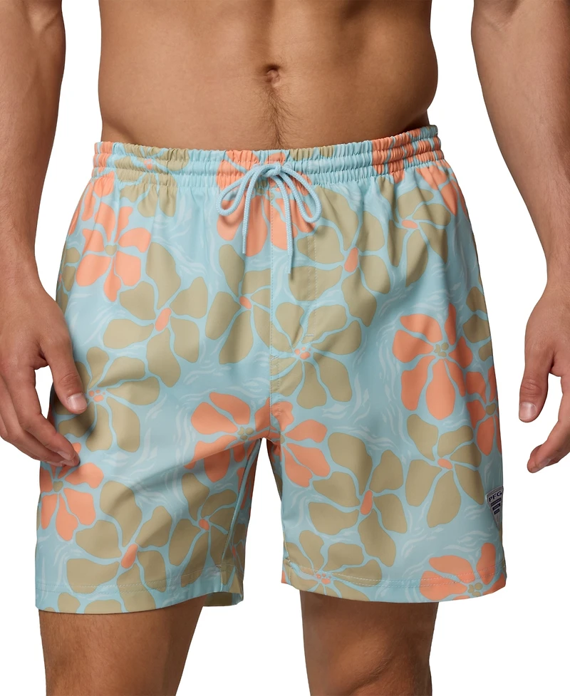 Columbia Men's Pfg Rambler Printed Water Short