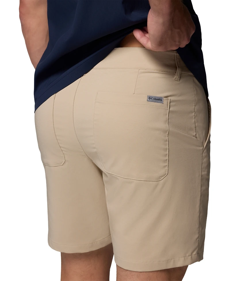 Columbia Men's Sage Peak Regular-Fit Chino Shorts
