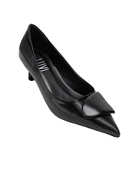 Prologue Shoes Women's Briana Buckle Pointed Toe Pump