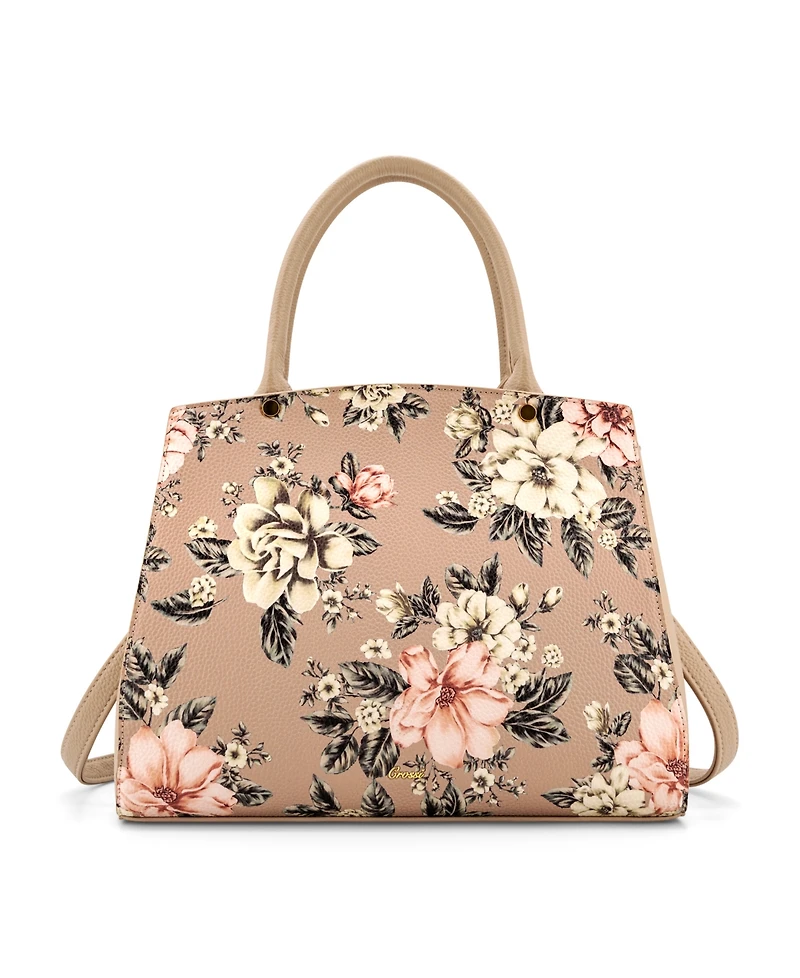 Like Dreams Rosalie Bow Top Handle Medium Satchel Bag