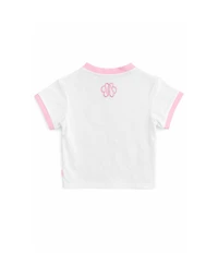 Bits & Bows Baby Girls Seersucker Pocket T-Shirt
