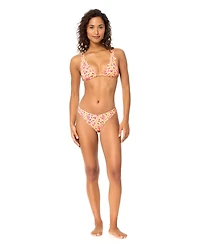 Raisins Women's Extended Slide Printed Swim Bikini Top