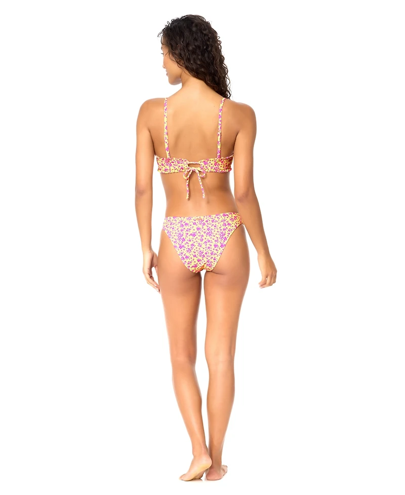 Raisins Women's Fiora Printed Regular-Waistband Swim Bottoms
