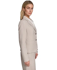 Calvin Klein Women's Two-Button Notch-Lapel Blazer