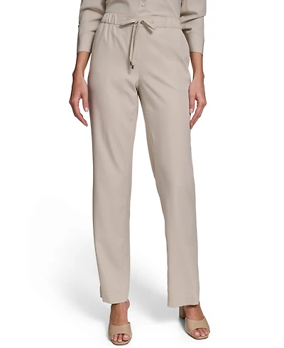 Calvin Klein Women's Pull-On Straight Pants