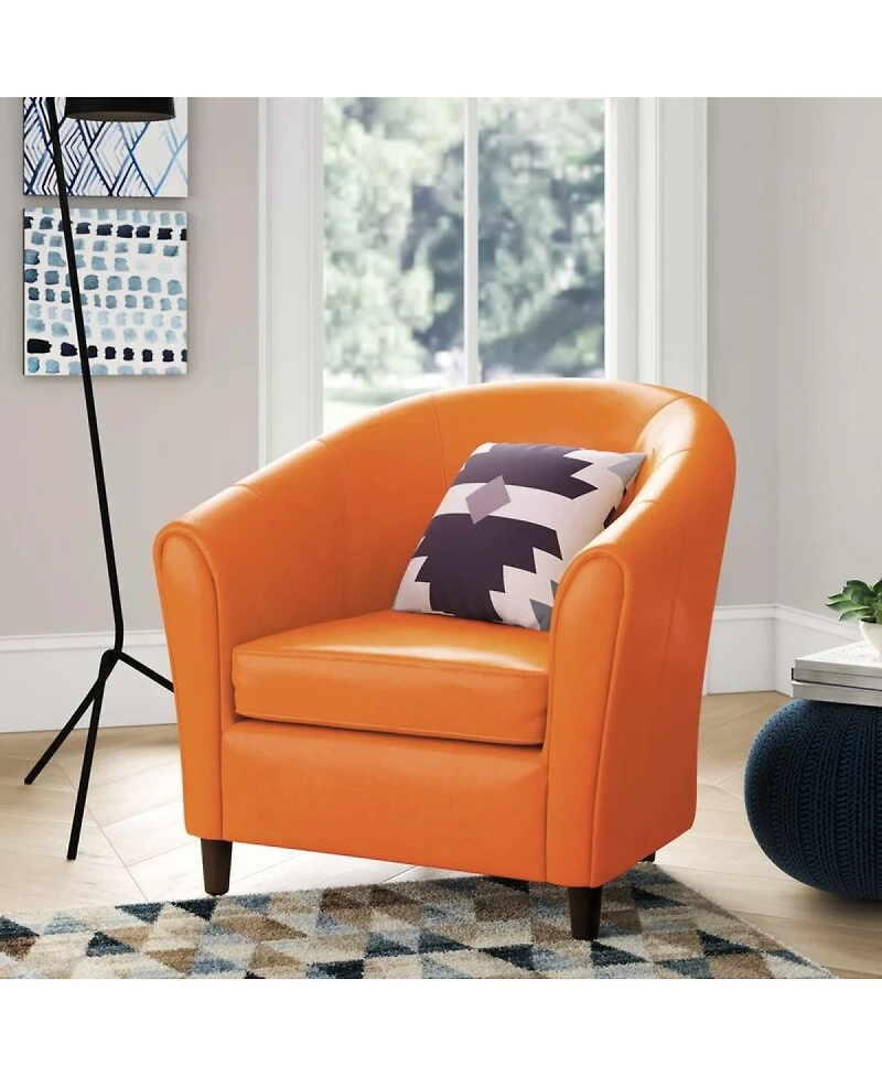 Streamdale Furniture Napoli Club Chair: Bold Style & Extreme Comfort