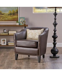 Streamdale Furniture Streamdale Bonded Leather Club Chair