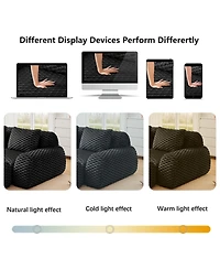 Streamdale Furniture 82" Modern Modular Flannelette Sectional Sofa, Oversized 2-Seater Couch