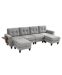 Streamdale Furniture Modern U-shaped Sectional Sofa
