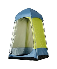 Mecale 1-Room Camping Shower Tent Privacy Shelter with Stakes and Carry Bag