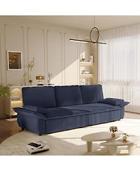 Streamdale Furniture 94.5" King Size Pull Out Sofa Bed, 3-in-1 Convertible Sleeper