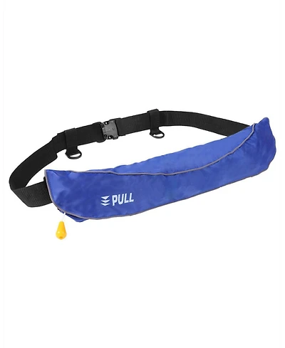 Mecale Manual Inflatable Belt Pack Pfd for Adults, 105N Buoyancy, Adjustable Waist