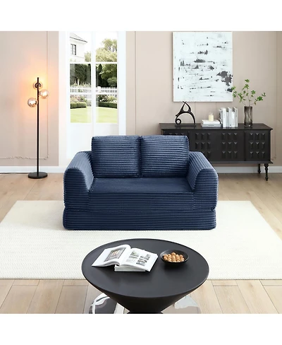 Streamdale Furniture 2-in-1 Folding Convertible Sofa Bed