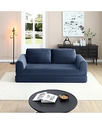 Streamdale Furniture 2-in-1 Folding Convertible Sofa Bed