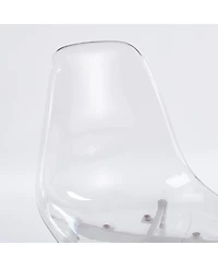 Streamdale Furniture 5pcs Dining Set, Metal Leg Mid-century Table and Chair Set