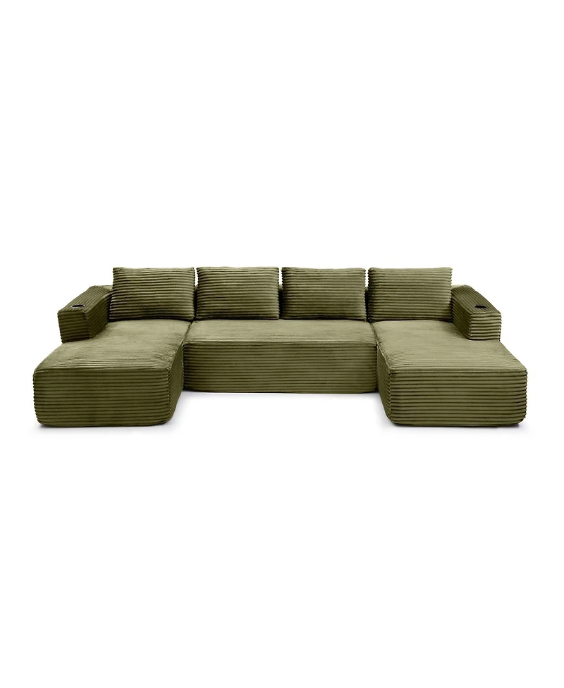 Streamdale Furniture Modular Sofa: Customizable, Boneless Couch for Any Space