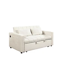 Streamdale Furniture 3 in 1 Sleeper Sofa Couch Bed