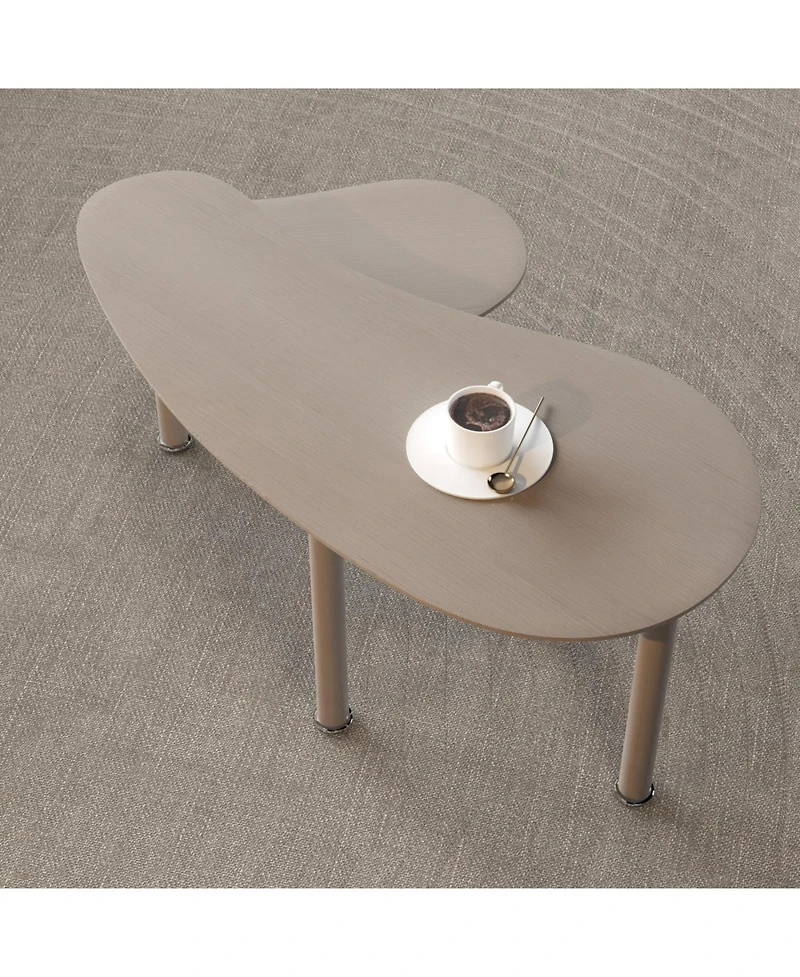 Streamdale Furniture Rotatable Coffee Table with Spacious Storage
