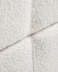 Soren 18" Wood Boucle Storage Ottoman