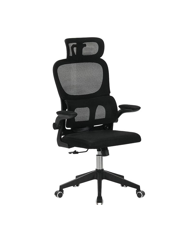 Streamdale Furniture High Back Ergonomic Big & Tall Office Chair w/ 3D Headrest & Lumbar Support