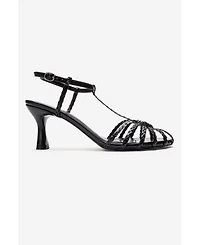 Prologue Shoes Women's Gerald Woven Strap Stiletto Pump