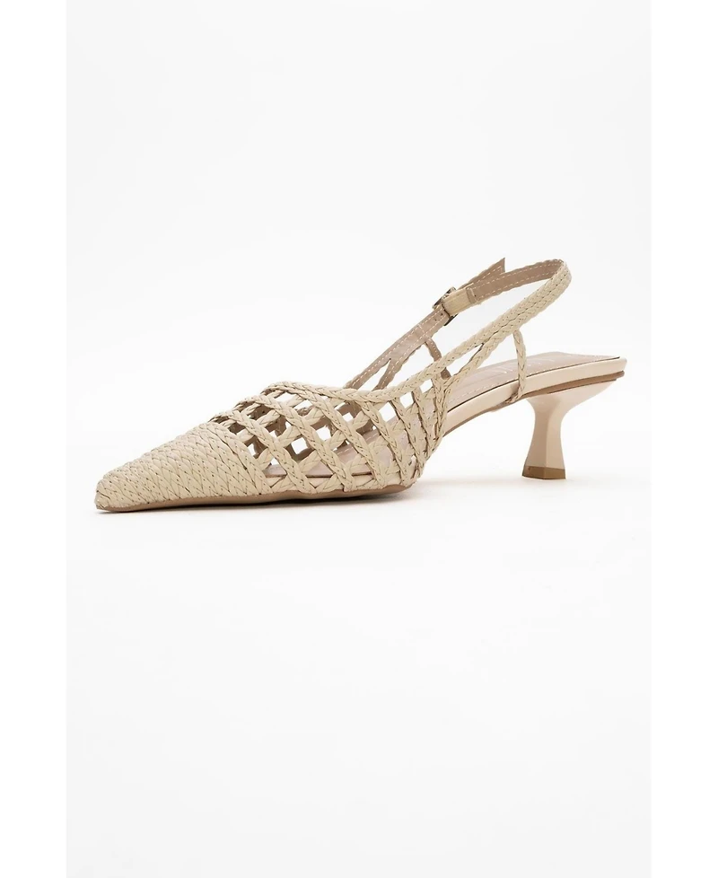 Prologue Shoes Heaven Knitted Pointed Toe Pump (Women)