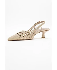 Prologue Shoes Heaven Knitted Pointed Toe Pump (Women)