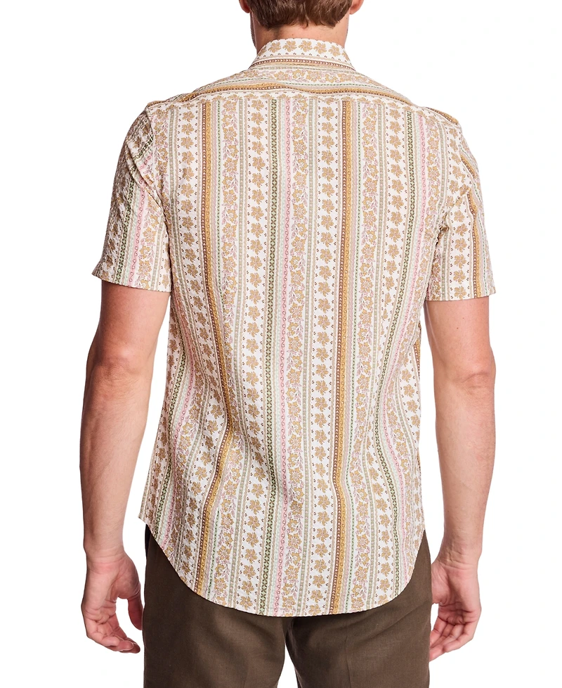 Paisley & Gray Men's Slim-Fit Spread Collar Shirt