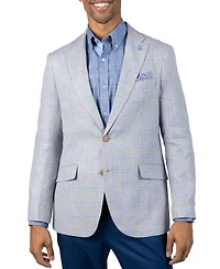 Tailorbyrd Men's Yarn Dye Windowpane Sport Coat