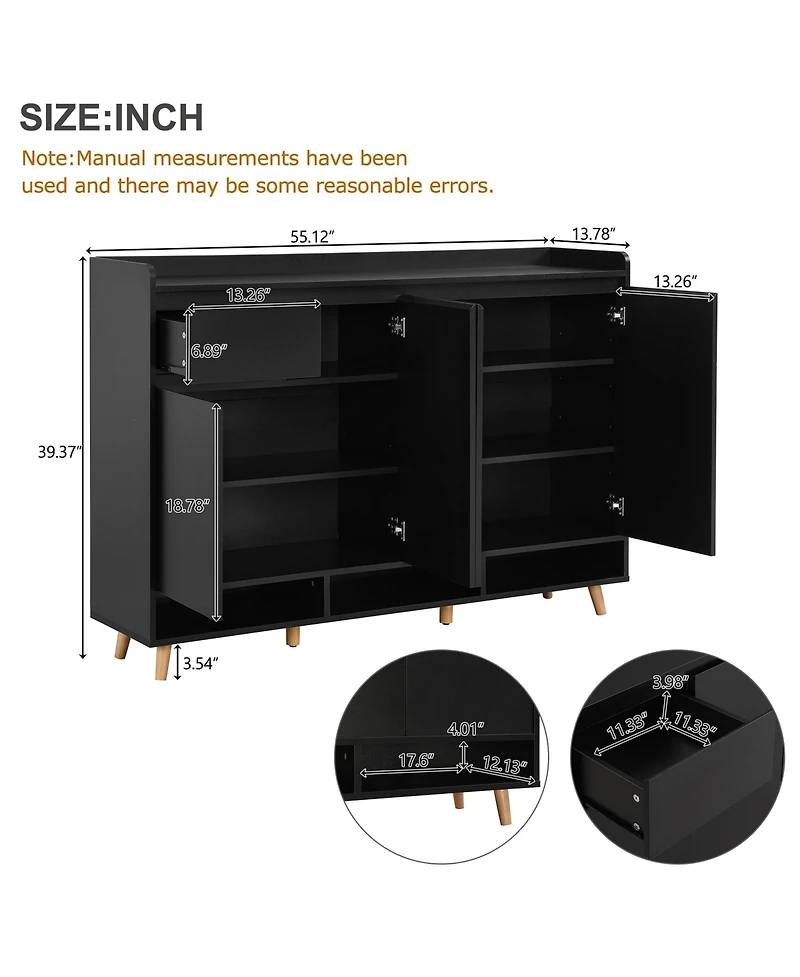 Rainsken Modern Shoe Cabinet