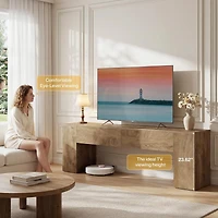 Tribesigns 63 Inch Tv Stand with Drawers, Tv Console for TVs up to 70 Inch, Modern Entertainment Center with 2 Storage Drawers, Media Console