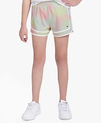 Champion Girls' 7-16 Printed Woven Varsity Pull-On Shorts