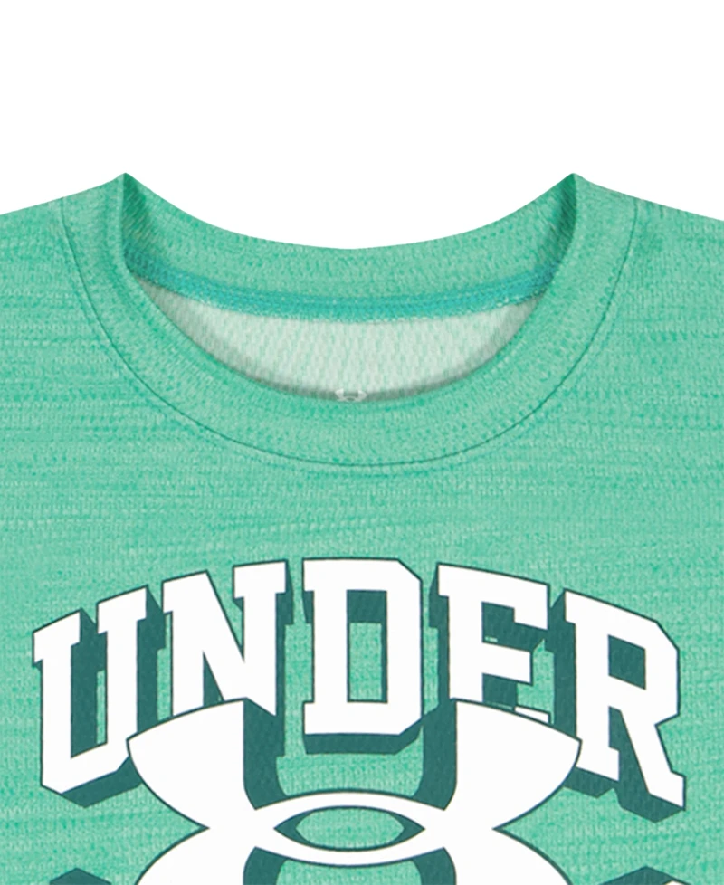 Under Armour Boys' 2T-7 Short-Sleeve T-Shirt and Shorts, 2-Piece Set