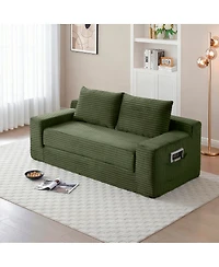 Streamdale Furniture Memory Foam Cloud Loveseat Sofa