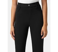 Hue Women's Double Soft Jersey Kick-Flare Sleepwear Pant