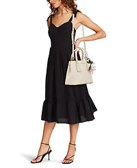 Anne Klein Bonded Small Satchel Bag