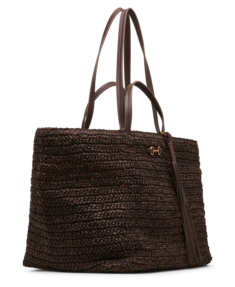 Anne Klein Extra-Large Horse Bit Tote Bag