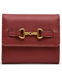 Anne Klein Horse Bit Trifold Wallet