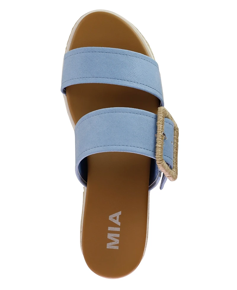 Mia Women's Kenzy Platform Slide Sandals