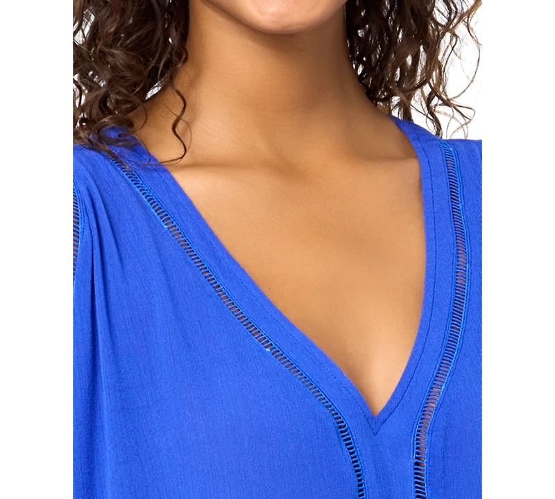 Raisins Women's Samba V-Neck Cover-Up Swim Caftan