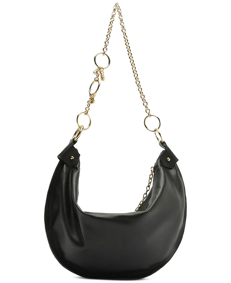 Arezzo Paisley Large Leather Shoulder Bag