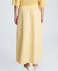 Kenneth Cole Women's Side-Slits Pull-On Maxi Skirt