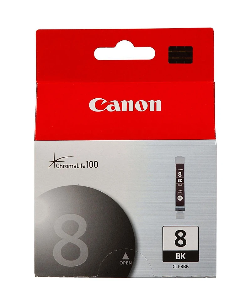 Canon Cli-8Bk Black Ink Cartridge for Select Pixma iP, Mp, Mx and Pro Series Printers