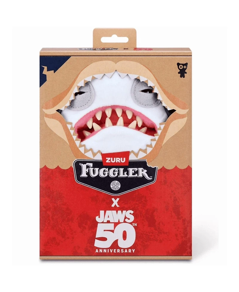 Fuggler x Jaws 50th Anniversary 9 Inch Plush Toy Funny Ugly Monster