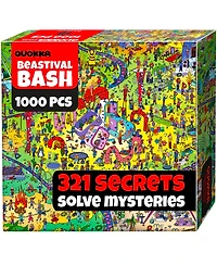 Quokka 1000 Piece Jigsaw Puzzle for Adults – Themed Puzzles with Bonus Challenges