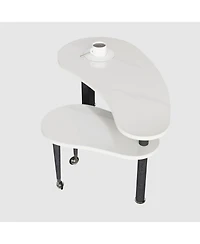 Streamdale Furniture Contemporary rotatable cocktail table with solid rubber wood legs