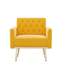 Streamdale Furniture Velvet Armchair Single Chair