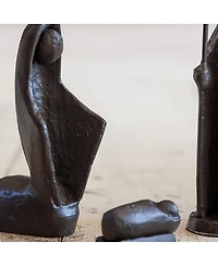 Danya B. 6 pc. Iron Nativity Set, Family and Kings