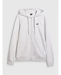 4F Men's Men s Zip-Up Sweatshirt With A Hood